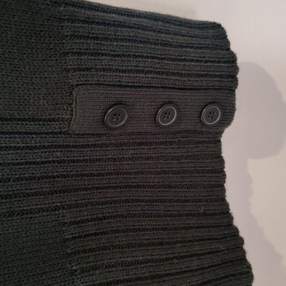 Dot's Short Sleeve Cowlneck Sweater Dress - Picture 6 of 11